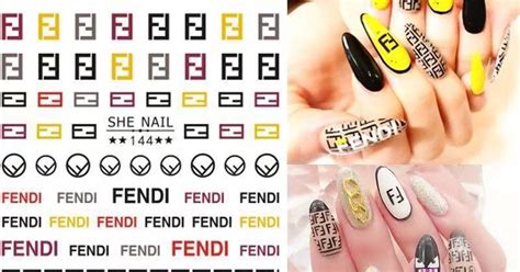 Amazon.com: Fendi Nail Decals